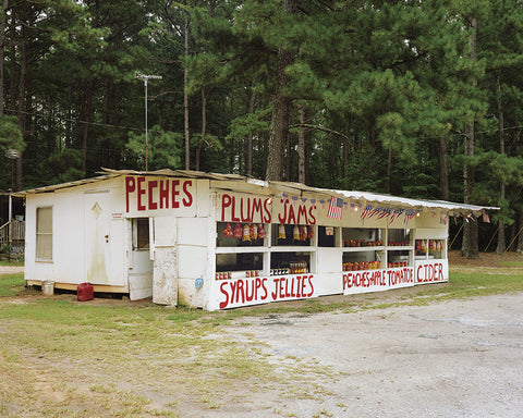 Honorée Fanonne Jeffers writing about a photo she saw of a Fruit Stand in Georgia