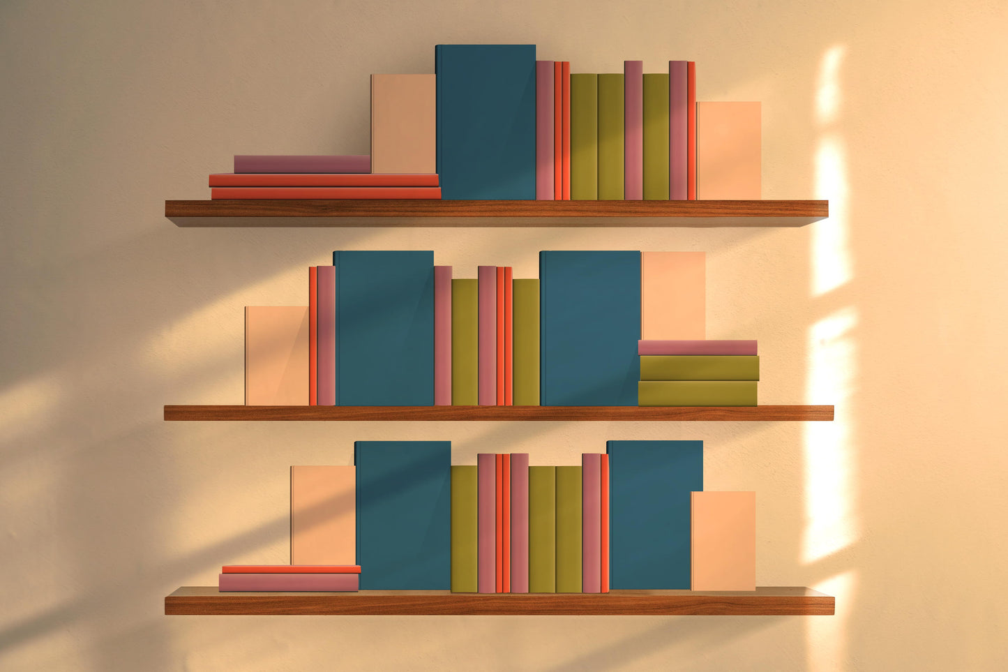 morning light shows off this amazing 45 book collection beautifully for your library pleasure bookshelf decor