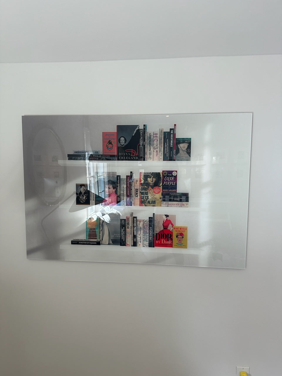 "Morning light" Shelf Portrait bookshelf wall art decor